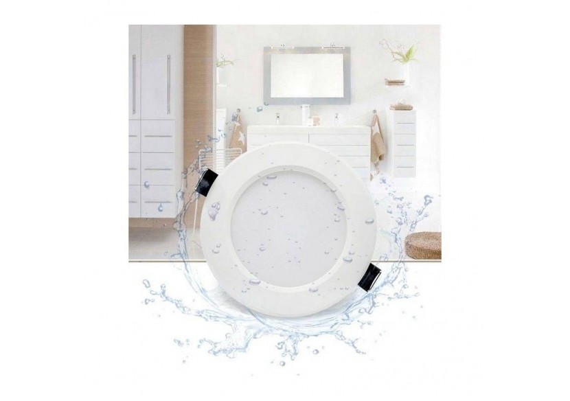 Pack x 3-Downlight LED étanche CCT-7W-IP44-Coupe diamètre 68-75mm - K1150CCT-3 - Barcelona LED