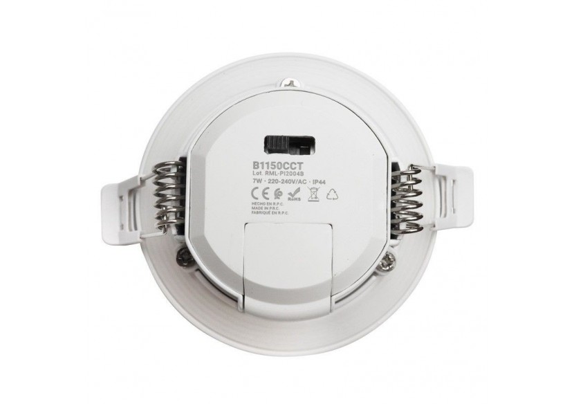 Pack x 3-Downlight LED étanche CCT-7W-IP44-Coupe diamètre 68-75mm - K1150CCT-3 - Barcelona LED