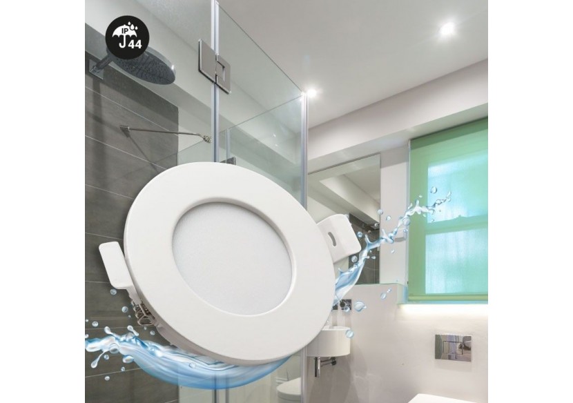 Pack x 3-Downlight LED étanche CCT-7W-IP44-Coupe diamètre 68-75mm - K1150CCT-3 - Barcelona LED