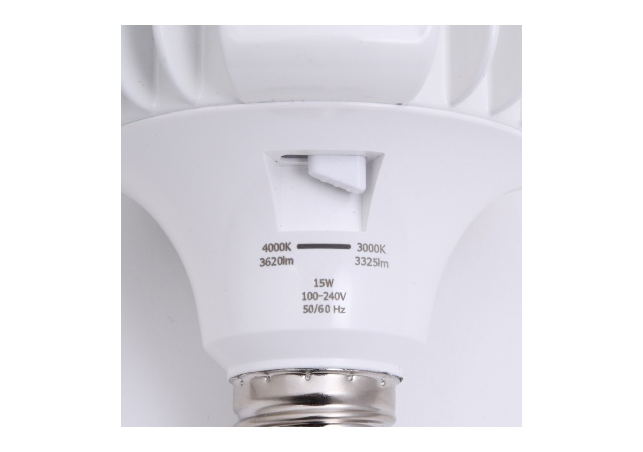 Ampoule LED E27 haute puissance -15W-CCT-Fumagalli-diamètre 100mm - H3.LED.HIP.CCT - Barcelona LED