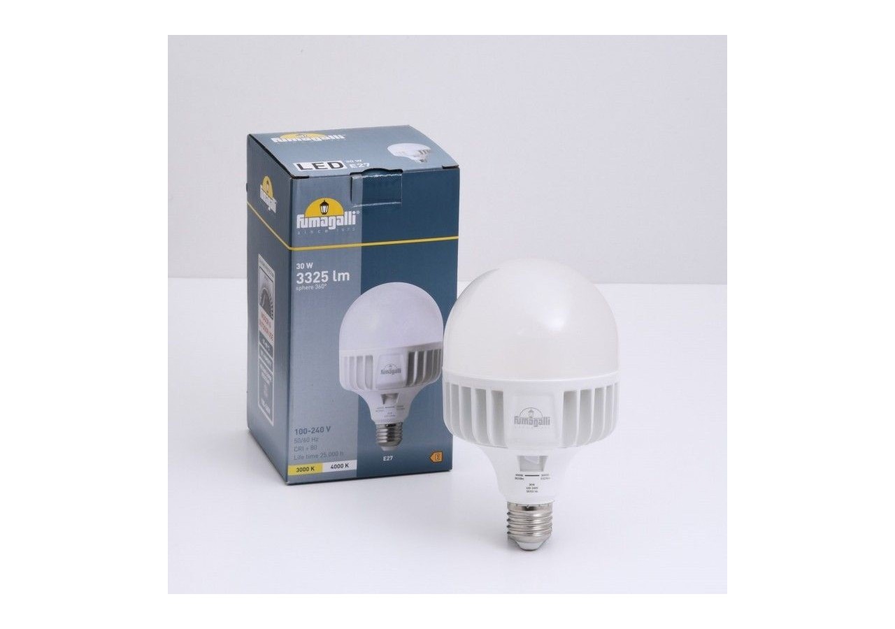 Ampoule LED E27 haute puissance -30W-CCT-Fumagalli-diamètre 100mm - H2.LED.HIP.CCT - Barcelona LED