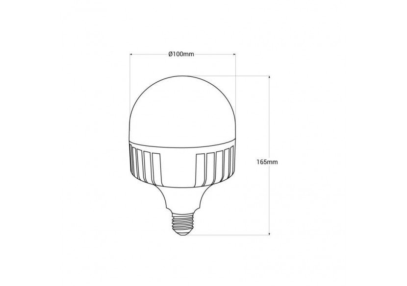 Ampoule LED E27 haute puissance -30W-CCT-Fumagalli-diamètre 100mm - H2.LED.HIP.CCT - Barcelona LED