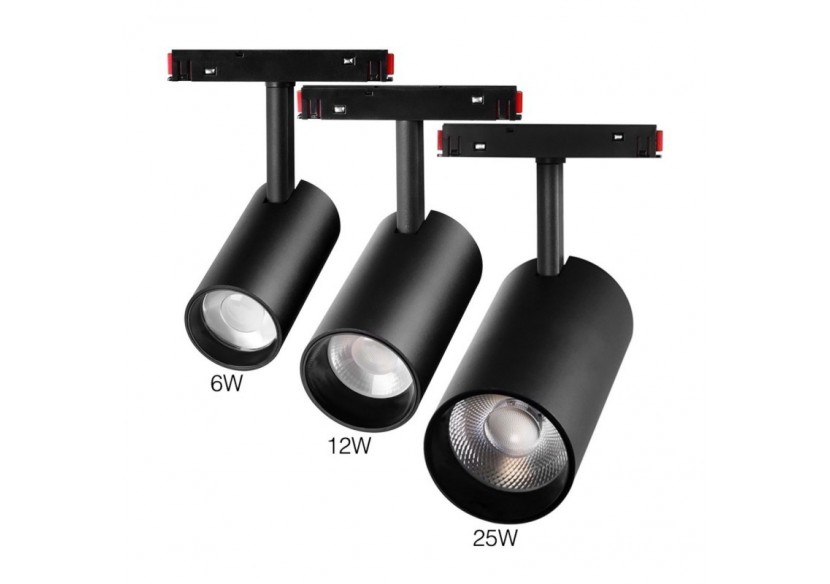 Spot LED CCT sur rail magnétique 48V-6W-Mi Light - MS2-06B-RF - Barcelona LED