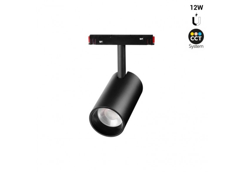 Spot LED CCT sur rail magnétique 48V-12W-Mi Light - MS2-12B-RF - Barcelona LED