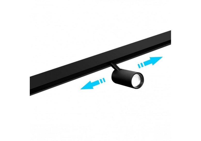 Spot LED CCT sur rail magnétique 48V-12W-Mi Light - MS2-12B-RF - Barcelona LED