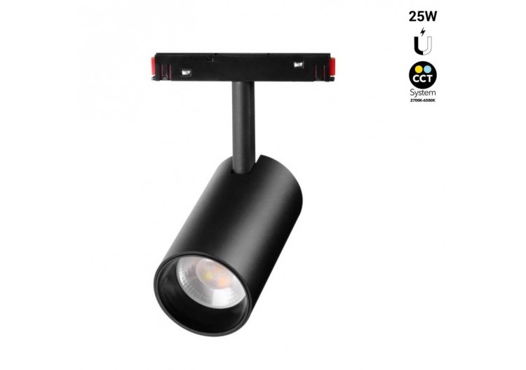 Spot LED CCT sur rail magnétique 48V-25W-Mi Light - MS2-25B-RF - Barcelona LED