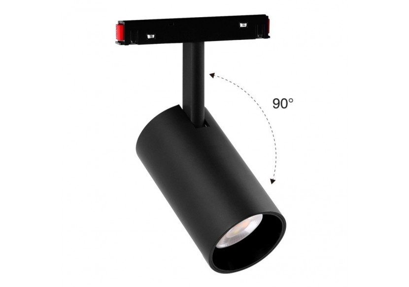 Spot LED sur rail magnétique RGB + CCT-48V-6W-Mi Light - MS5-06B-RF - Barcelona LED