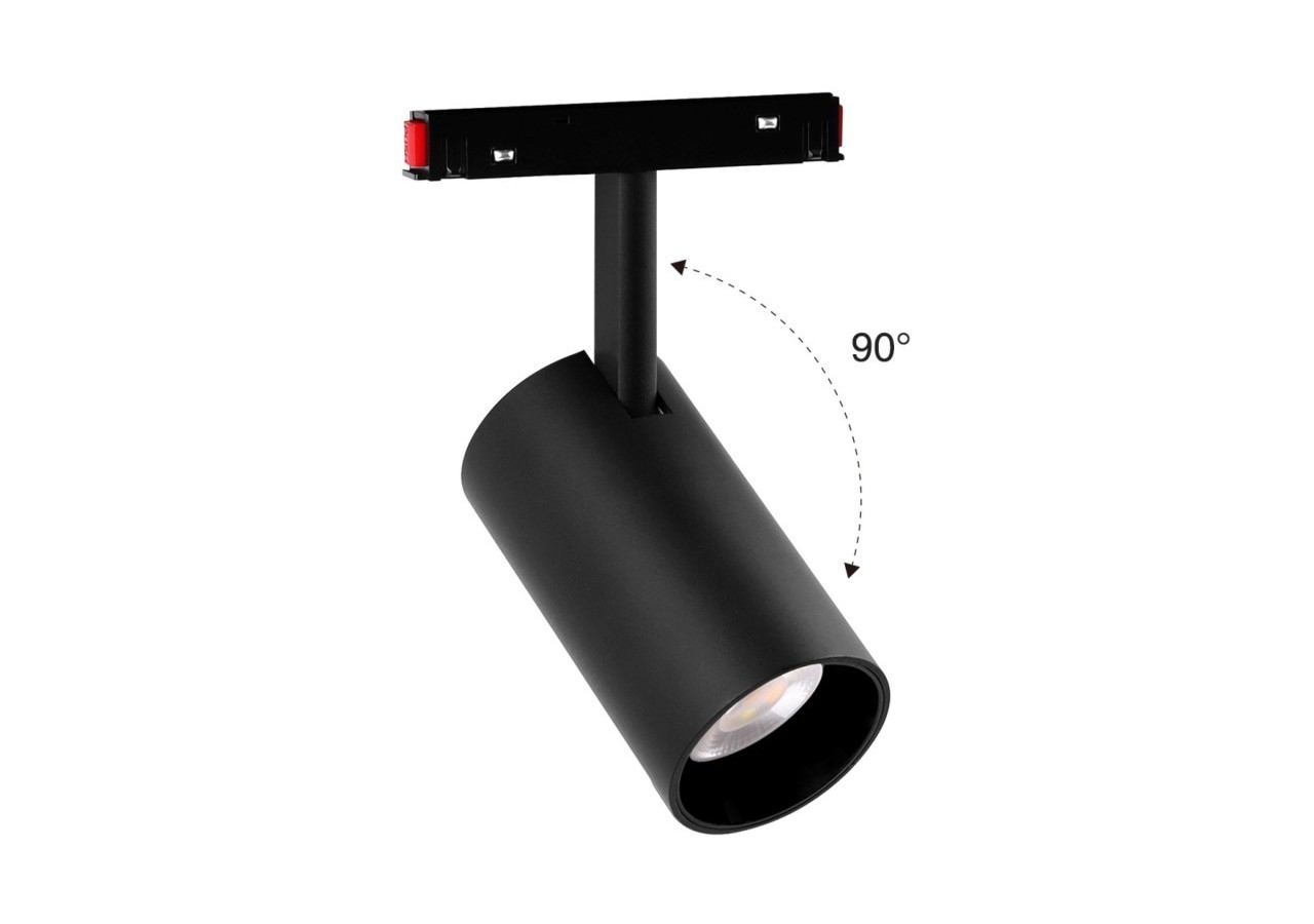 Spot LED sur rail magnétique RGB + CCT-48V-12W-Mi Light - MS5-12B-RF - Barcelona LED