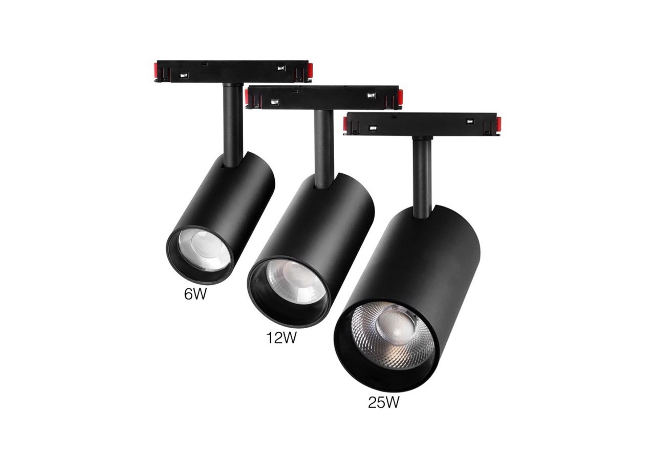 Spot LED sur rail magnétique RGB + CCT-48V-25W-Mi Light - MS5-25B-RF - Barcelona LED
