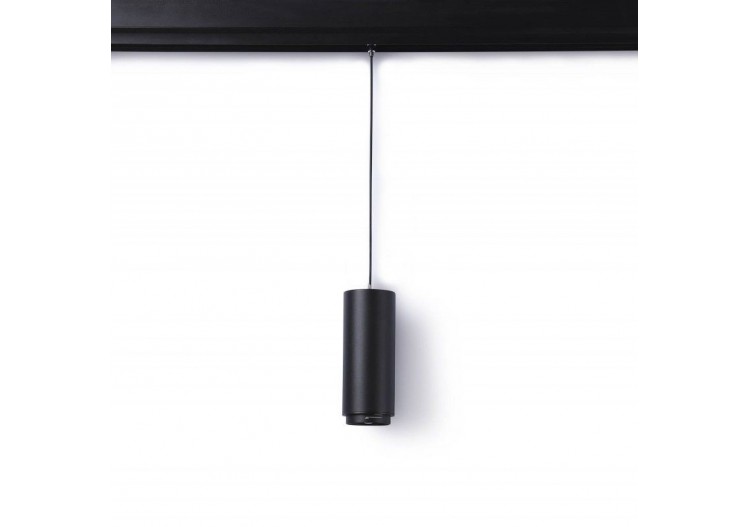 Spot suspendu LED sur rail magnétique avec ZOOM 15 degrés -60 degrés-48V-8W-UGR16-IRC 95 - LCM-8W-ZOOM-N-BC - Barcelona LED 2