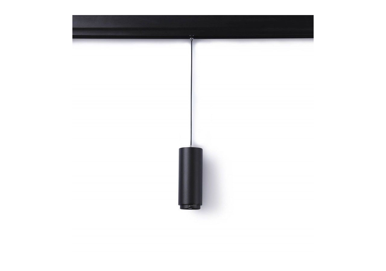 Spot suspendu LED sur rail magnétique avec ZOOM 15 degrés -60 degrés-48V-8W-UGR16-IRC 95 - LCM-8W-ZOOM-N-BC - Barcelona LED
