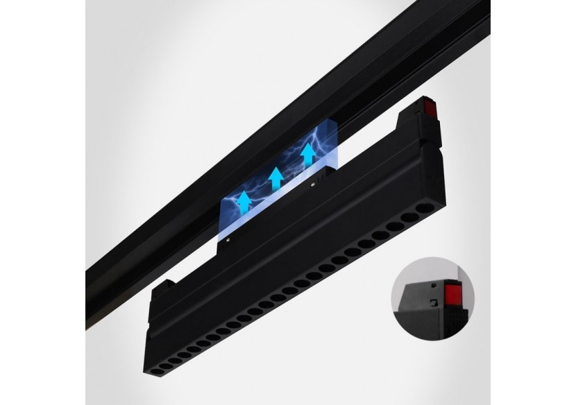 Spot linéaire orientable sur rail magnétique CCT-20W-UGR18-Mi Light - MG2-20F-RF - Barcelona LED Spot linéaire orientable sur rail magnétique CCT-20W-UGR18-Mi Light - MG2-20F-RF - Barcelona LED