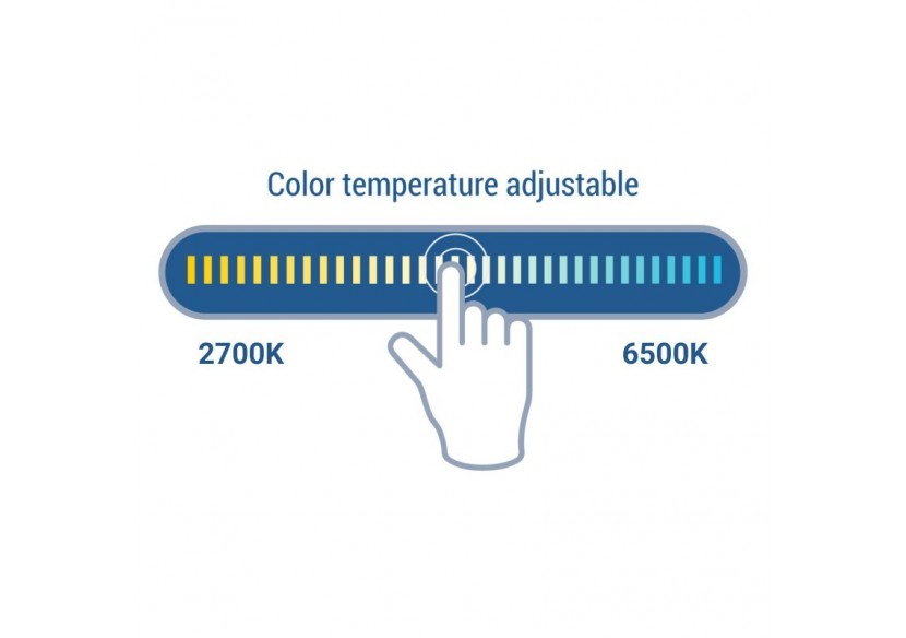Spot linéaire sur rail magnétique CCT-20W-UGR18-Mi Light - MG2-20N-RF - Barcelona LED