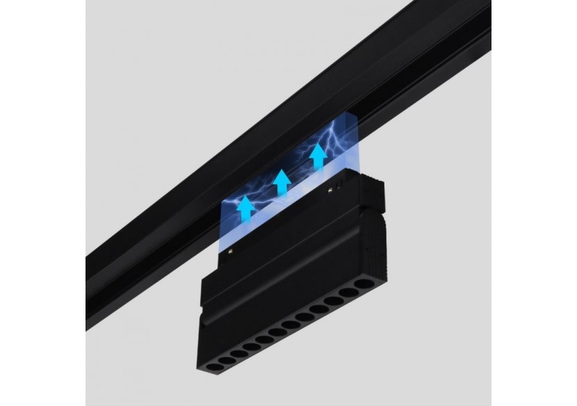 Spot linéaire orientable sur rail magnétique RGB + CCT-6W-UGR18-Mi Light - MG5-06F-RF - Barcelona LED