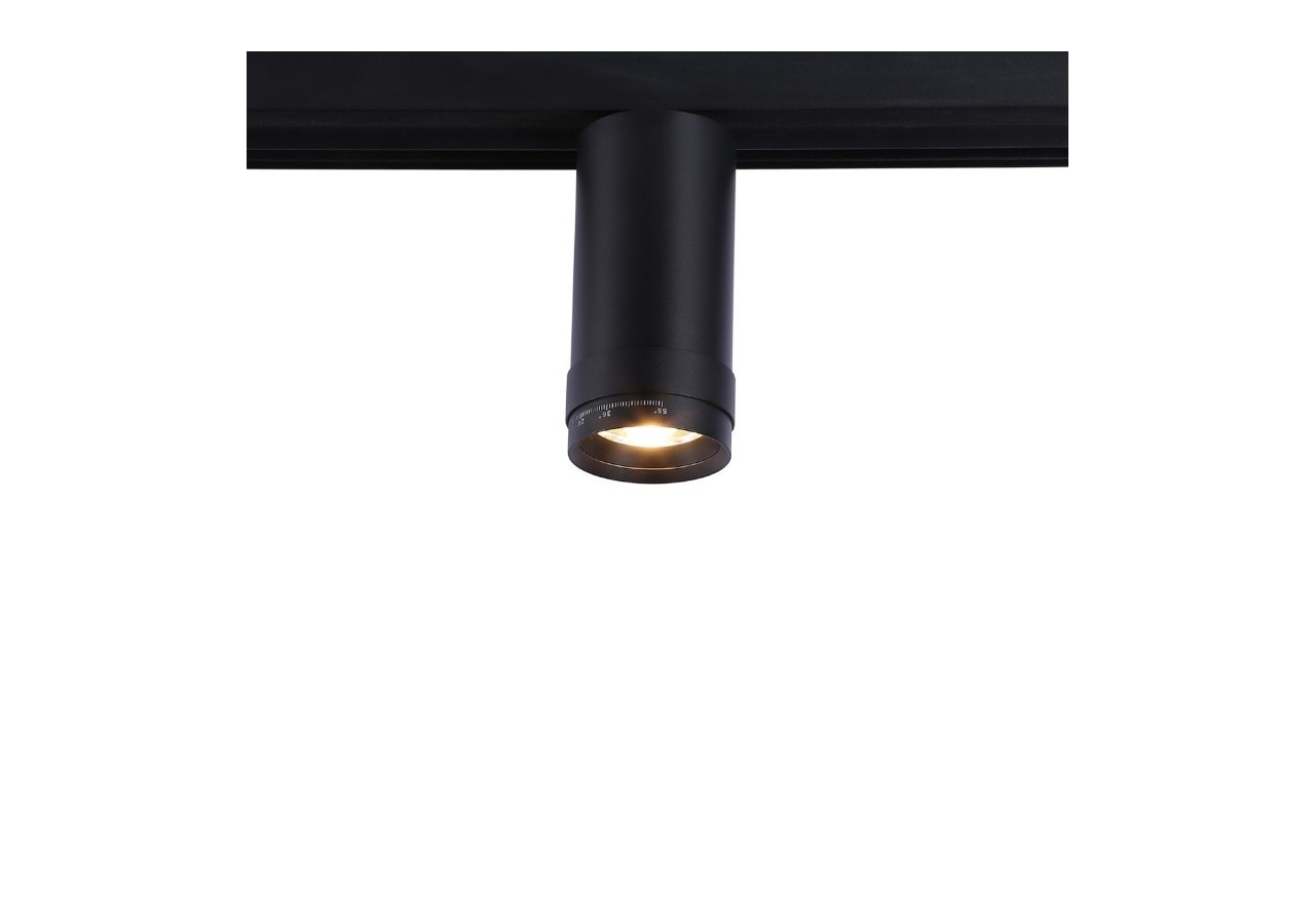 Spot LED sur rail magnétique avec Zoom 10 degrés -55 degrés-48V-25W - PMC-25W-ZOOM-N-BC - Barcelona LED