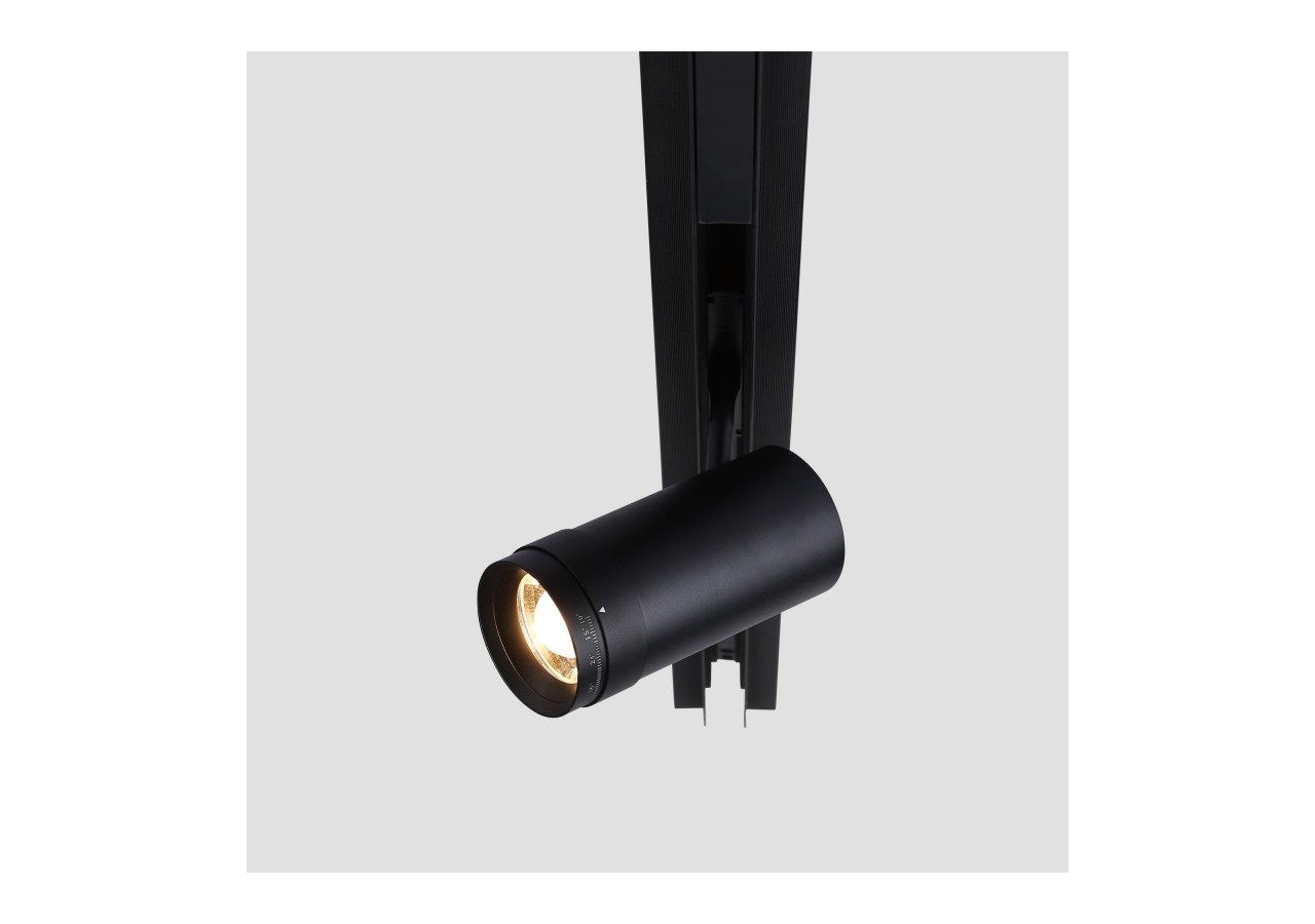 Spot LED sur rail magnétique avec Zoom 10 degrés -55 degrés-48V-25W - PMC-25W-ZOOM-N-BC - Barcelona LED