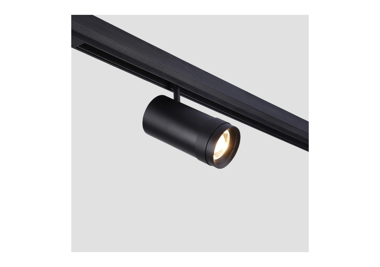 Spot LED sur rail magnétique avec Zoom 10 degrés -55 degrés-48V-25W - PMC-25W-ZOOM-N-BC - Barcelona LED