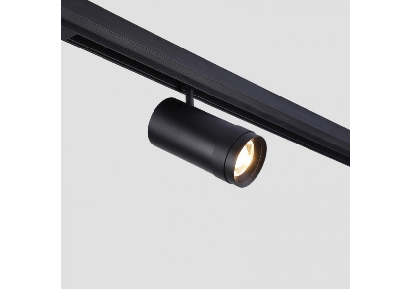 Spot LED sur rail magnétique avec Zoom 10 degrés -55 degrés-48V-25W - PMC-25W-ZOOM-N-BC - Barcelona LED