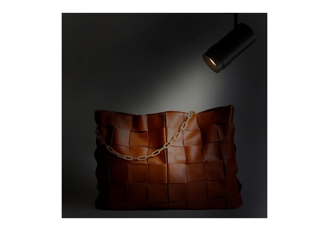 Spot LED sur rail magnétique avec Zoom 10 degrés -55 degrés-48V-25W - PMC-25W-ZOOM-N-BC - Barcelona LED