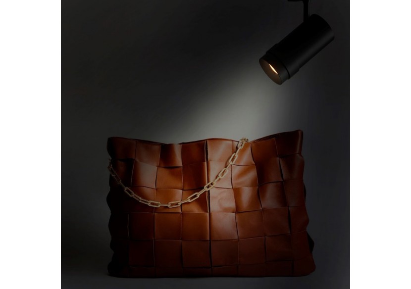 Spot LED sur rail magnétique avec Zoom 10 degrés -55 degrés-48V-25W - PMC-25W-ZOOM-N-BC - Barcelona LED