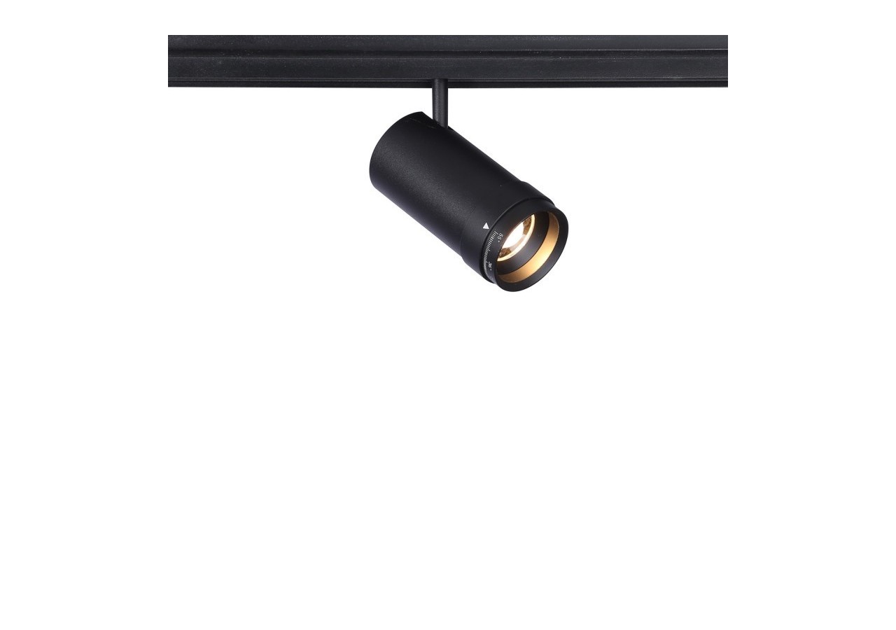 Spot LED sur rail magnétique avec Zoom 10 degrés -55 degrés-48V-12W - PMC-12W-ZOOM-N-BC - Barcelona LED