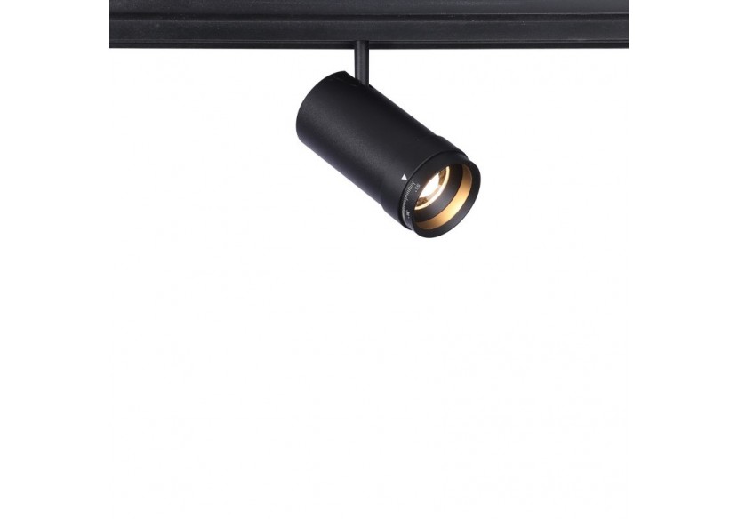 Spot LED sur rail magnétique avec Zoom 10 degrés -55 degrés-48V-12W - PMC-12W-ZOOM-N-BC - Barcelona LED