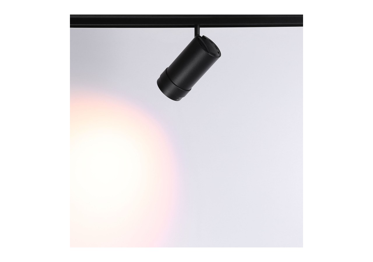 Spot LED sur rail magnétique avec Zoom 10 degrés -55 degrés-48V-12W - PMC-12W-ZOOM-N-BC - Barcelona LED