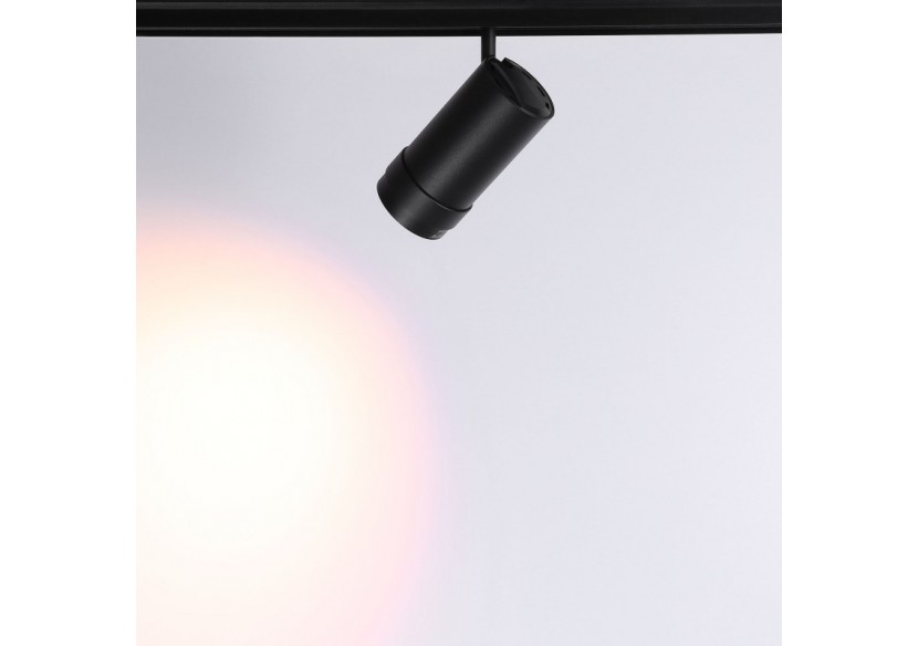 Spot LED sur rail magnétique avec Zoom 10 degrés -55 degrés-48V-12W - PMC-12W-ZOOM-N-BC - Barcelona LED