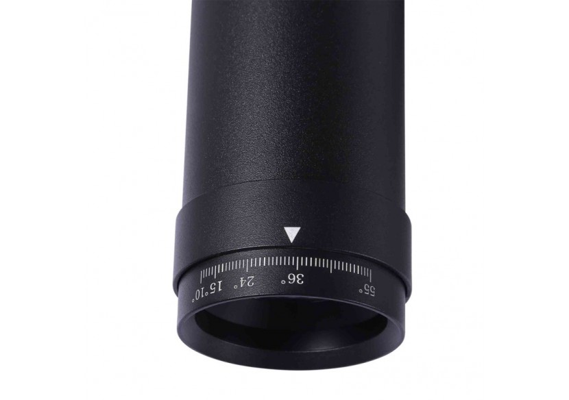 Spot LED sur rail magnétique avec Zoom 10 degrés -55 degrés-48V-12W - PMC-12W-ZOOM-N-BC - Barcelona LED