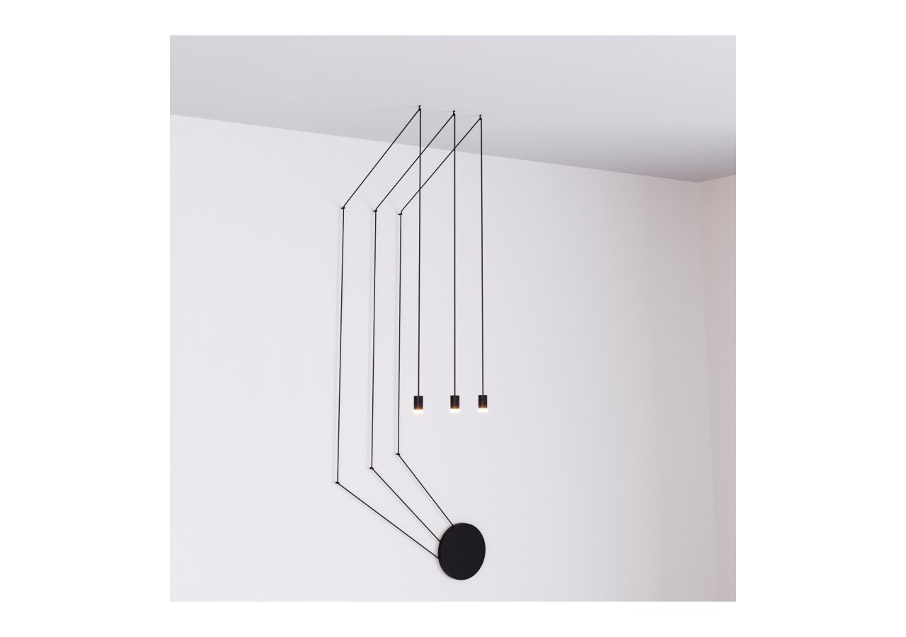 Suspension design "Nébula"-3x6W - LN4029-3-N - Barcelona LED