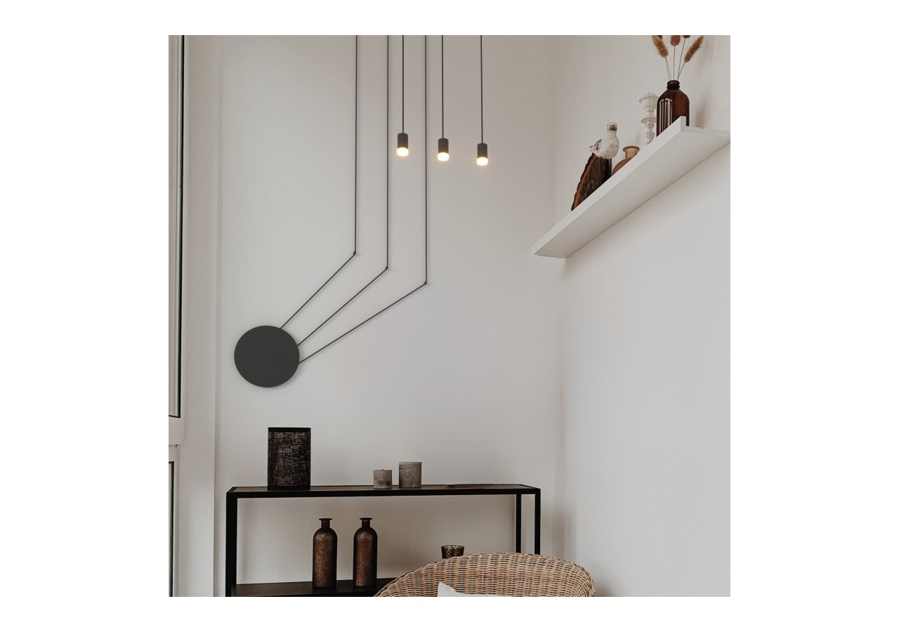 Suspension design "Nébula"-3x6W - LN4029-3-N - Barcelona LED