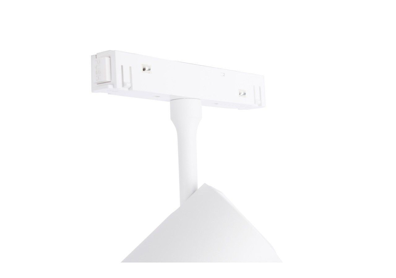Spot LED sur rail magnétique 48V-18W-Blanc - PMC-18W-B-BC - Barcelona LED