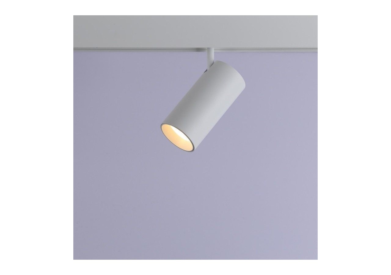 Spot LED sur rail magnétique 48V-18W-Blanc - PMC-18W-B-BC - Barcelona LED