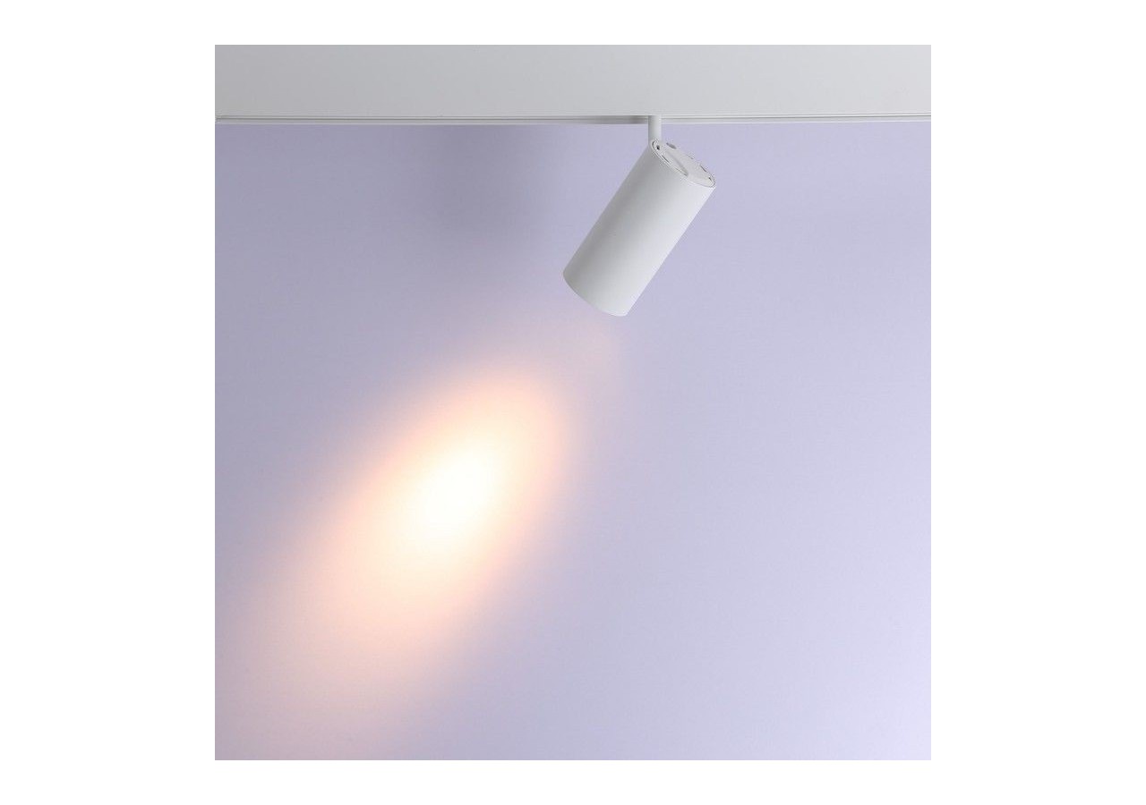 Spot LED sur rail magnétique 48V-18W-Blanc - PMC-18W-B-BC - Barcelona LED
