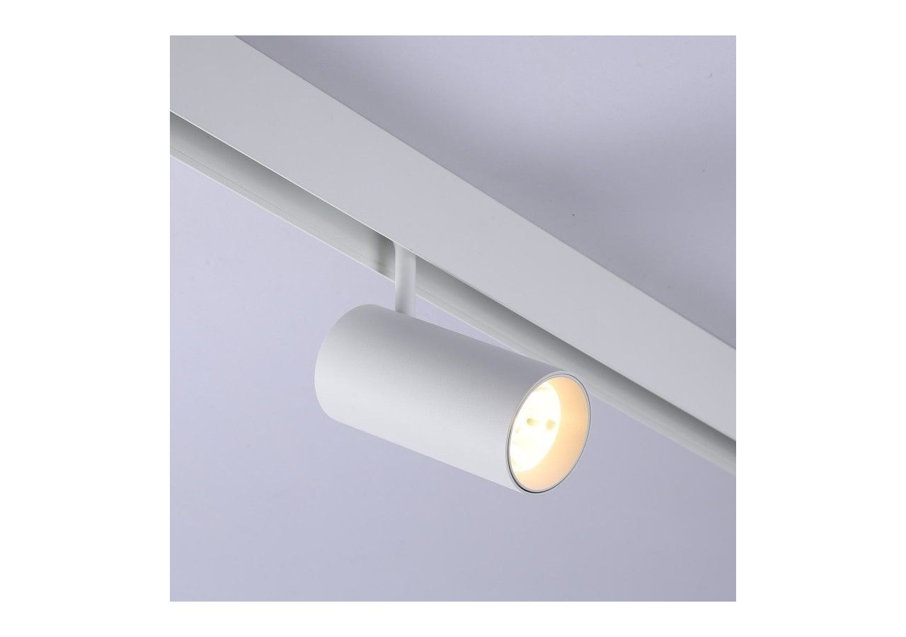 Spot LED sur rail magnétique 48V-18W-Blanc - PMC-18W-B-BC - Barcelona LED