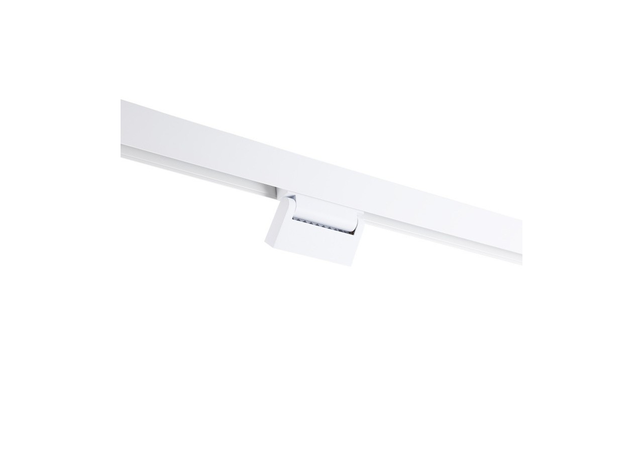 Spot LED linéaire orientable sur rail magnétique 48V-6W-UGR16-Blanc - PML-6WU18-B-BN - Barcelona LED