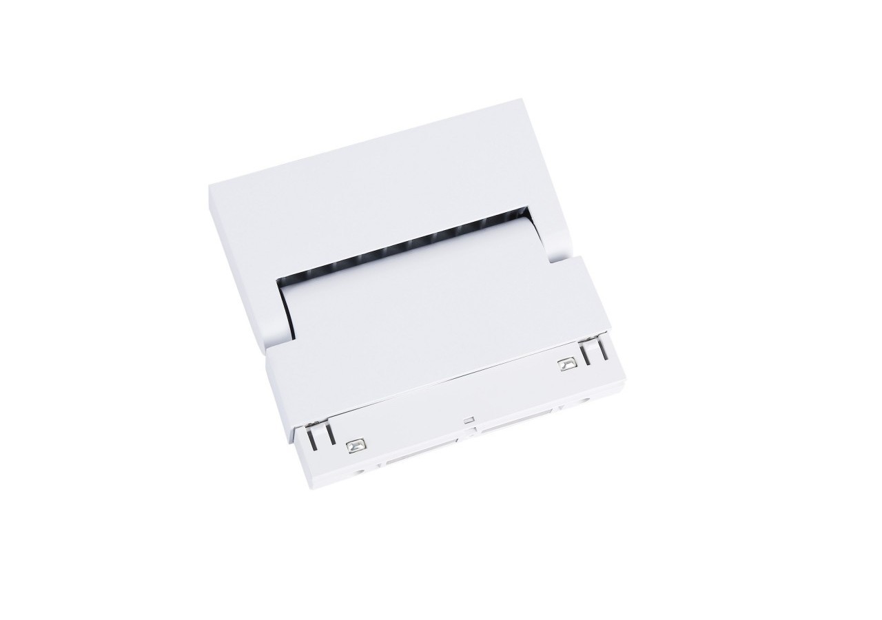 Spot LED linéaire orientable sur rail magnétique 48V-6W-UGR16-Blanc - PML-6WU18-B-BN - Barcelona LED