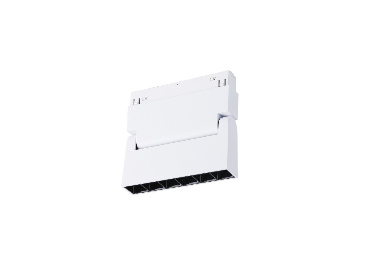 Spot LED linéaire orientable sur rail magnétique 48V-6W-UGR16-Blanc - PML-6WU18-B-BN - Barcelona LED