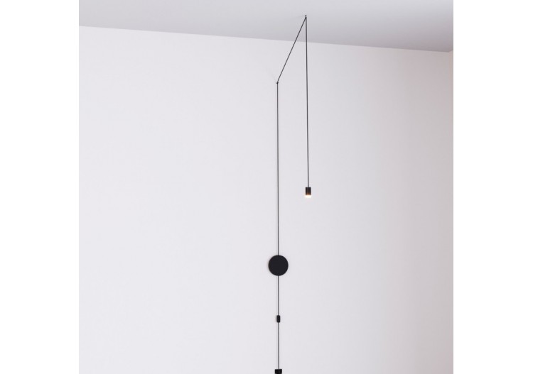 Suspension design "Nébula" avec interrupteur et prise-1x6W - LN4029-1-N - Barcelona LED