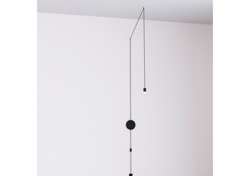 Suspension design "Nébula" avec interrupteur et prise-1x6W - LN4029-1-N - Barcelona LED Suspension design "Nébula" avec interrupteur et prise-1x6W - LN4029-1-N - Barcelona LED
