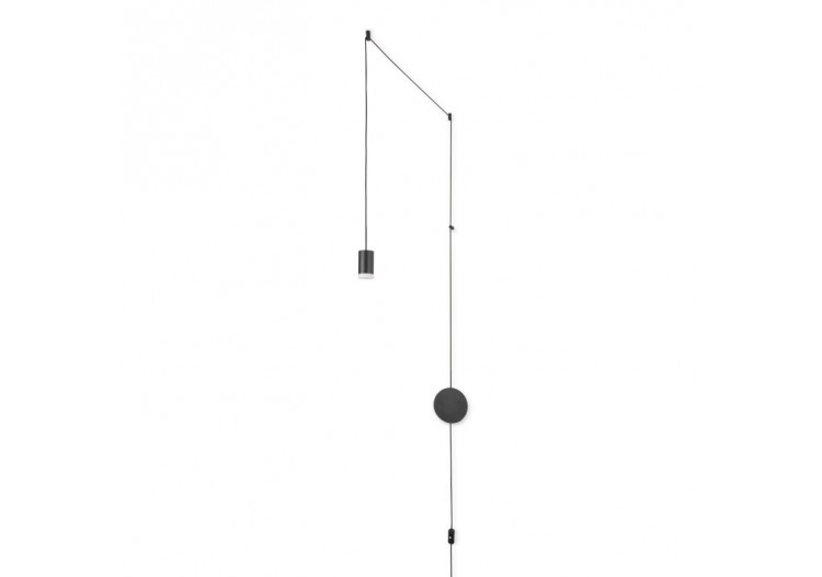 Suspension design "Nébula" avec interrupteur et prise-1x6W - LN4029-1-N - Barcelona LED 2