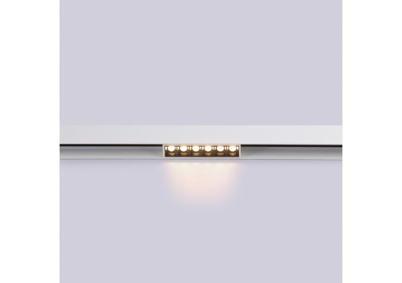 Spot LED linéaire sur rail magnétique 48V-6W-UGR 16-Blanc - LM-112U18-B-BC - Barcelona LED Spot LED linéaire sur rail magnétique 48V-6W-UGR 16-Blanc - LM-112U18-B-BC - Barcelona LED