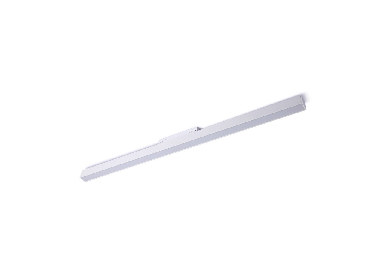 Spot LED linéaire opale sur rail magnétique 48V-20W-Blanc - LM-600-B-BC - Barcelona LED