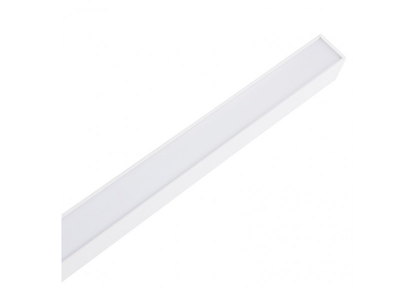 Spot LED linéaire opale sur rail magnétique 48V-20W-Blanc - LM-600-B-BC - Barcelona LED
