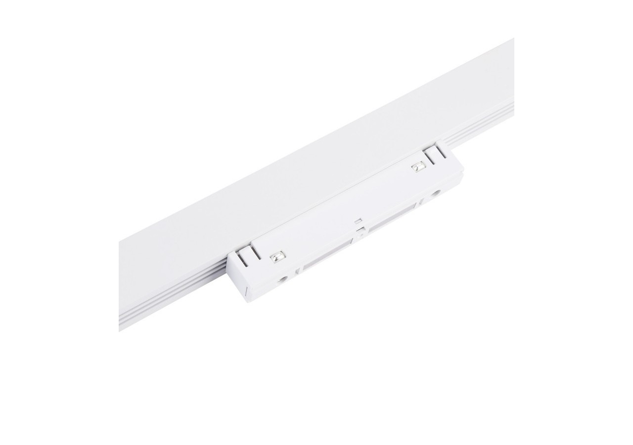 Spot LED linéaire opale sur rail magnétique 48V-20W-Blanc - LM-600-B-BC - Barcelona LED