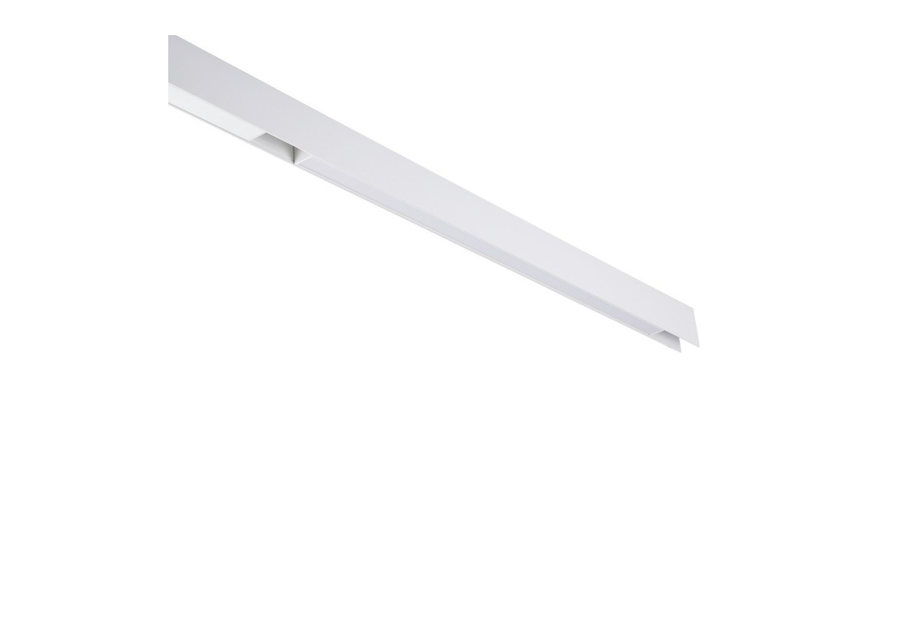 Spot LED linéaire opale sur rail magnétique 48V-20W-Blanc - LM-600-B-BC - Barcelona LED