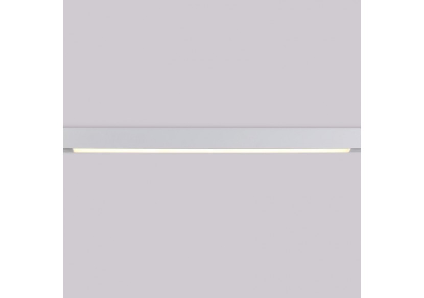 Spot LED linéaire opale sur rail magnétique 48V-20W-Blanc - LM-600-B-BC - Barcelona LED