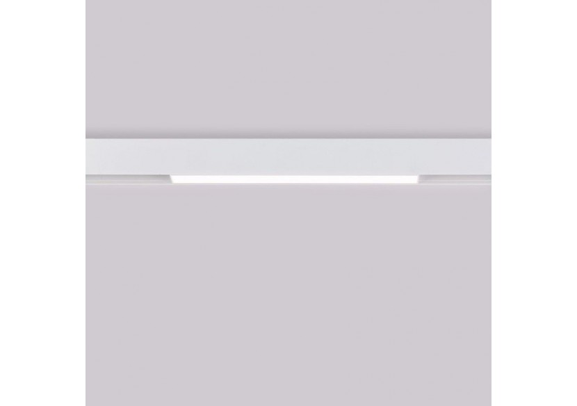 Spot LED linéaire opale sur rail magnétique 48V-10W-Blanc - LM-300-B-BN - Barcelona LED