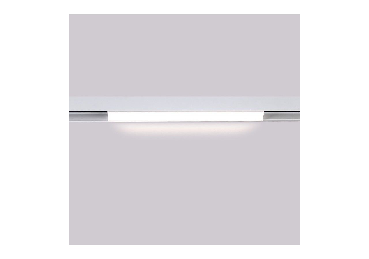 Spot LED linéaire opale sur rail magnétique 48V-10W-Blanc - LM-300-B-BN - Barcelona LED