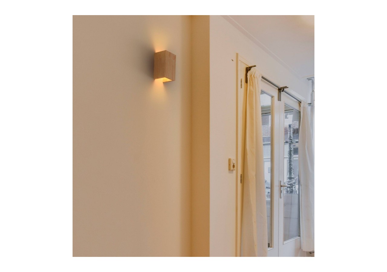 Applique murale en bois bidirectionnelle "Durga"-2 x GU10-Intérieur - LM114 - Barcelona LED